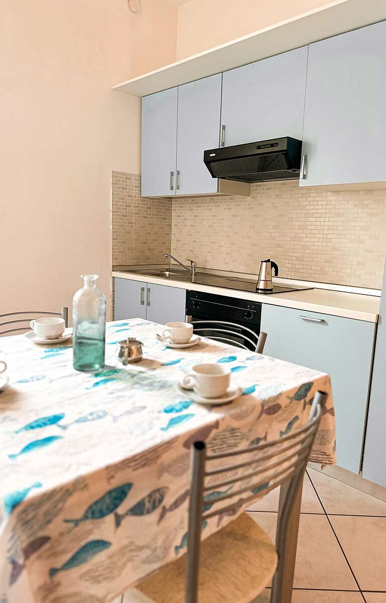 Bungalow Deluxe a Comacchio cucina