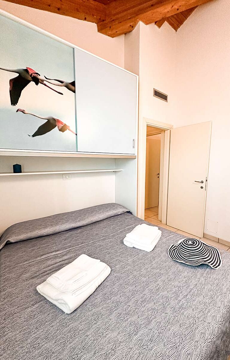 Bungalow Deluxe a Comacchio camera matrimoniale