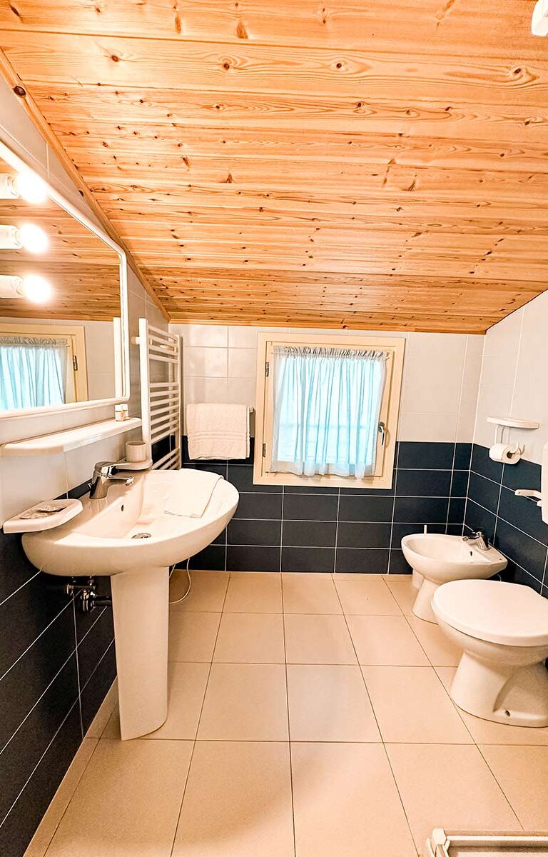 Suite Adriatica - Airone Bianco bagno al primo piano